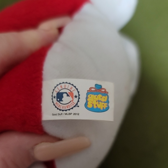 Anaheim Angels RED BULLDOG BASEBALL MLB PLAYER 10"X10" Plush STUFFED ANIMAL NWT - Picture 5 of 8